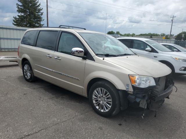 2C4RC1CG1DR691824 - 2013 CHRYSLER TOWN & COU TOURING L TAN photo 4