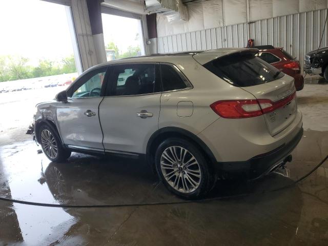 2LMTJ8LR4GBL24564 - 2016 LINCOLN MKX RESERVE SILVER photo 2