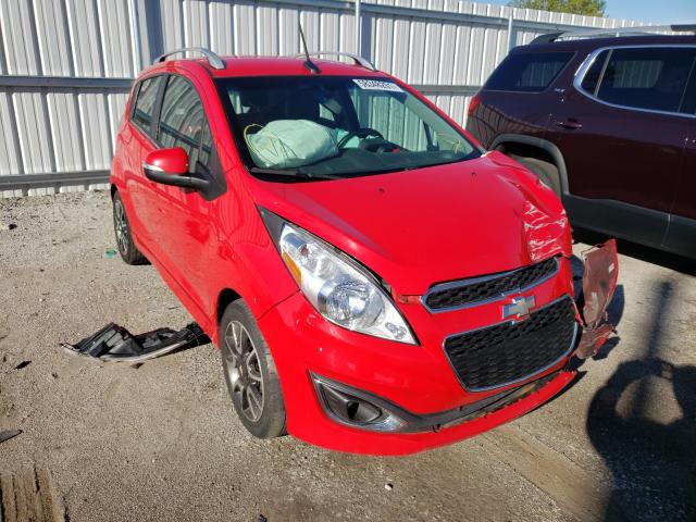 KL8CF6S91EC463189 - 2014 CHEVROLET SPARK 2LT RED photo 1