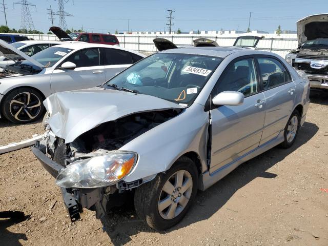 1NXBR32E58Z987719 - 2008 TOYOTA COROLLA CE SILVER photo 1