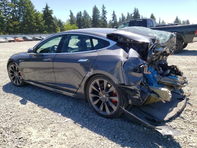 5YJSA1E47JF273592 - 2018 TESLA MODEL S 黑色 照片 2