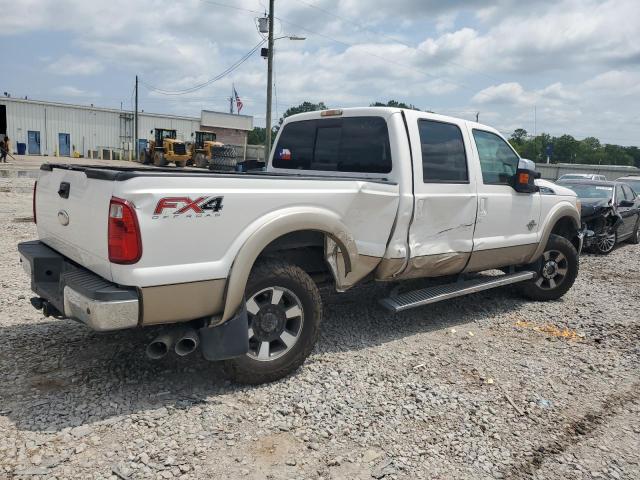 1FT7W2BT0CEA37413 - 2012 FORD F250 SUPER DUTY WHITE photo 3