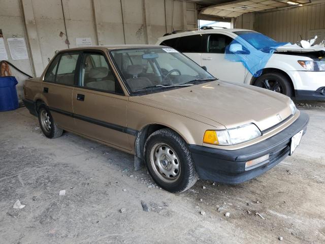 1HGED3648LA017876 - 1990 HONDA CIVIC DX BEIGE photo 4