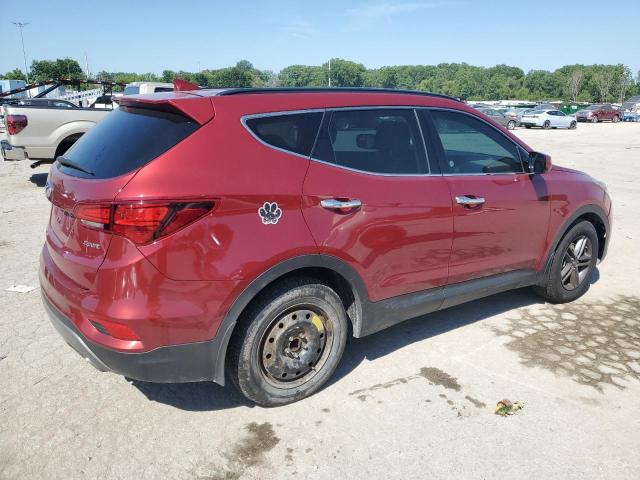 5XYZU3LB4HG434504 - 2017 HYUNDAI SANTA FE S MAROON photo 3