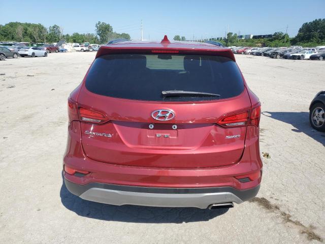 5XYZU3LB4HG434504 - 2017 HYUNDAI SANTA FE S MAROON photo 6