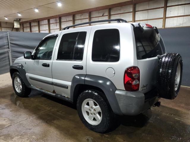 1J4GL48K37W733454 - 2007 JEEP LIBERTY SPORT SILVER photo 2