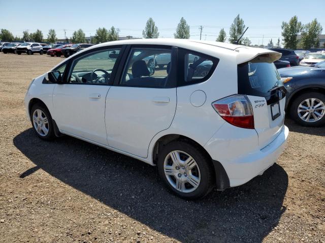 LUCGE8G50D3004582 - 2013 HONDA FIT LX WHITE photo 2