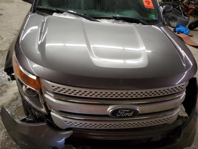 1FMHK8D88CGA02064 - 2012 FORD EXPLORER XLT SILVER photo 12