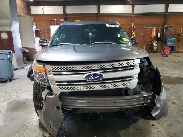 1FMHK8D88CGA02064 - 2012 FORD EXPLORER XLT SILVER photo 5