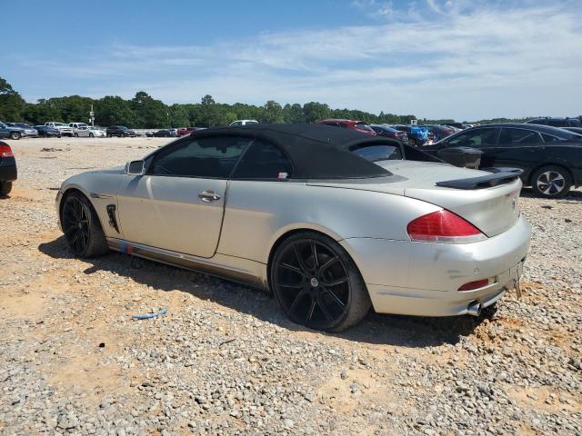 WBAEK73494B321095 - 2004 BMW 645 CI AUTOMATIC SILVER photo 2