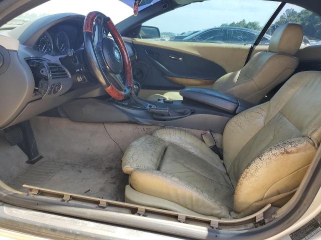 WBAEK73494B321095 - 2004 BMW 645 CI AUTOMATIC SILVER photo 7