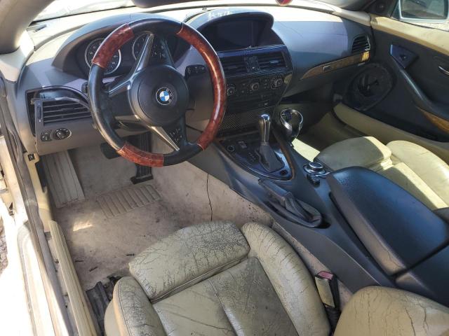 WBAEK73494B321095 - 2004 BMW 645 CI AUTOMATIC SILVER photo 8