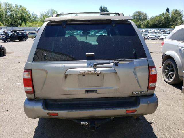 JN8DR07Y31W509392 - 2001 NISSAN PATHFINDER LE GRAY photo 6