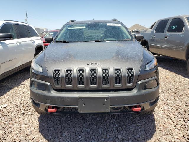 1C4PJMBSXEW214239 - 2014 JEEP CHEROKEE TRAILHAWK CHARCOAL photo 5
