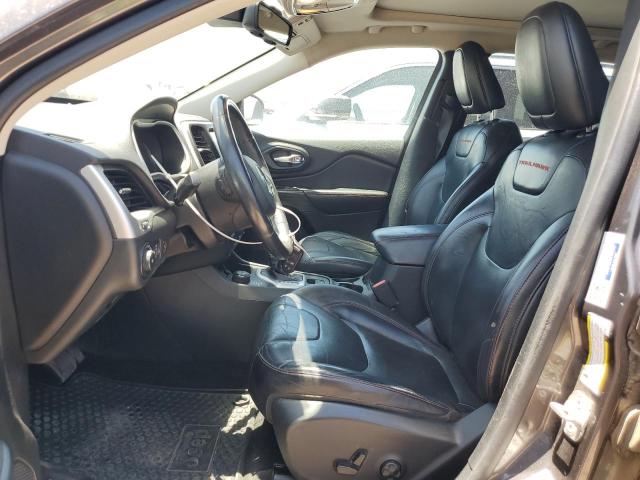 1C4PJMBSXEW214239 - 2014 JEEP CHEROKEE TRAILHAWK CHARCOAL photo 7