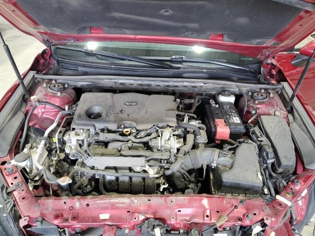 4T1C11AK9LU317462 - 2020 TOYOTA CAMRY LE BURGUNDY photo 11