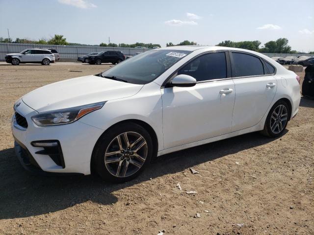 3KPF34AD4KE035550 - 2019 KIA FORTE GT LINE WHITE photo 1