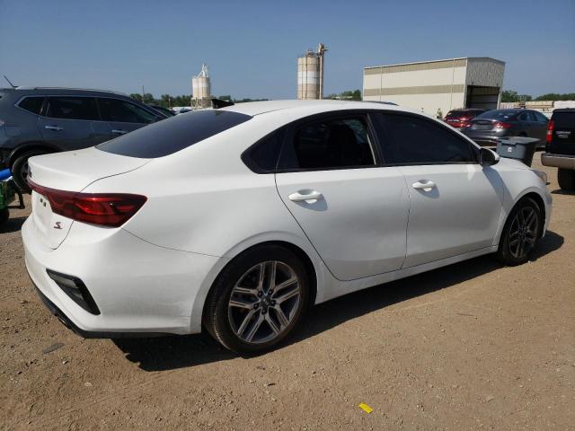 3KPF34AD4KE035550 - 2019 KIA FORTE GT LINE WHITE photo 3