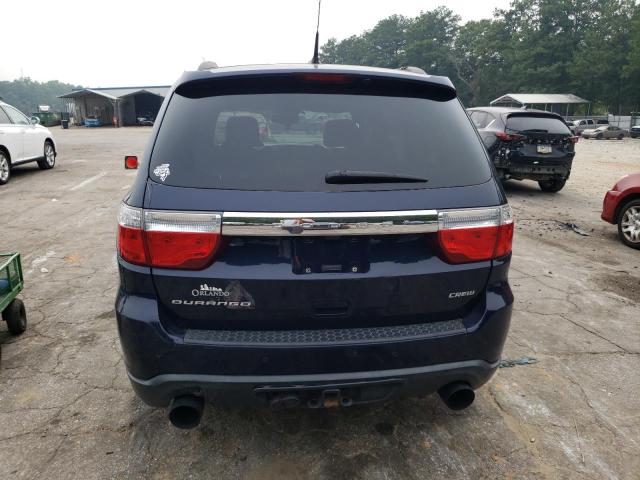 1C4SDHDT5CC159230 - 2012 DODGE DURANGO CREW BLUE photo 6