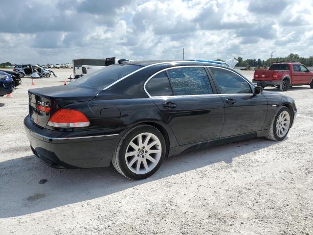 WBAGN63454DS49441 - 2004 BMW 745 LI أسود صورة 3