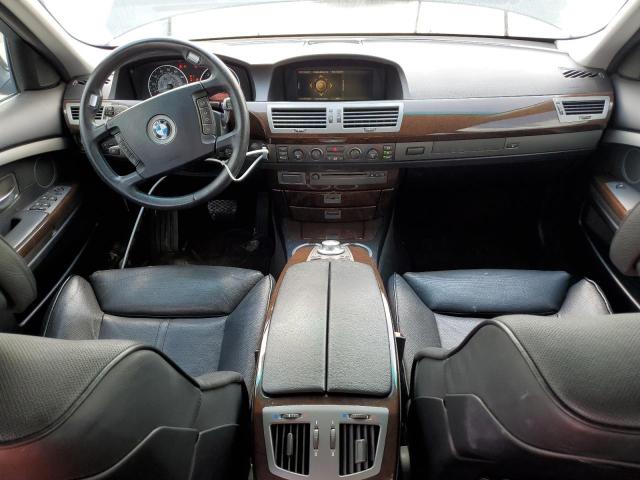 WBAGN63454DS49441 - 2004 BMW 745 LI أسود صورة 8