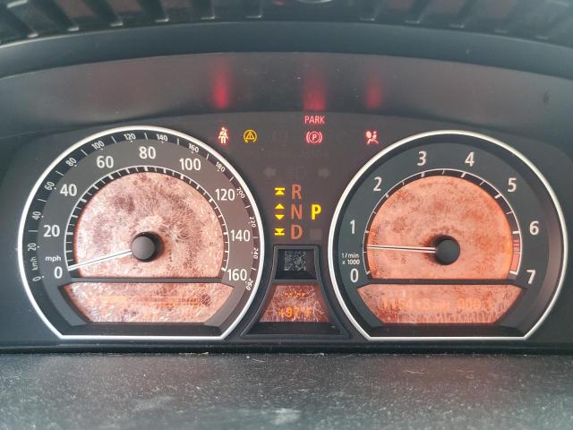 WBAGN63454DS49441 - 2004 BMW 745 LI أسود صورة 9