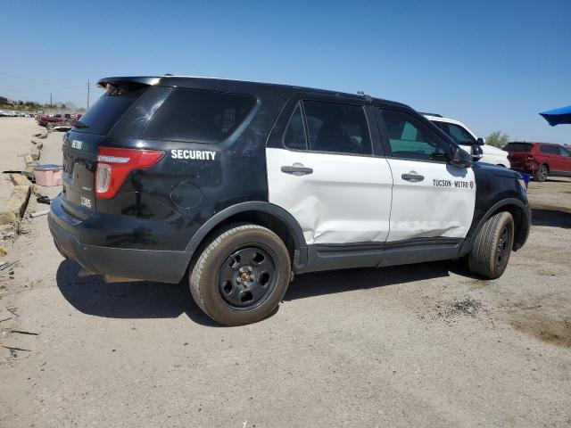 1FM5K8AR8EGA18140 - 2014 FORD EXPLORER POLICE INTERCEPTOR 黑色 照片 3
