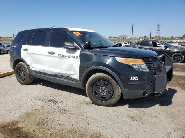 1FM5K8AR8EGA18140 - 2014 FORD EXPLORER POLICE INTERCEPTOR 黑色 照片 4
