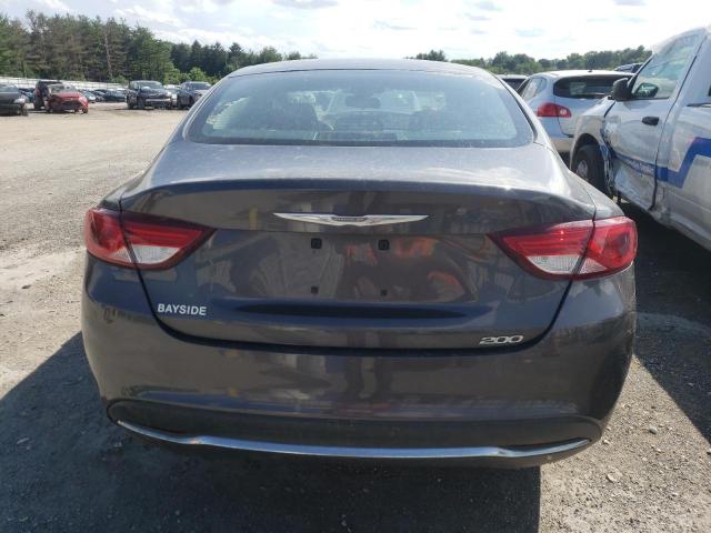 1C3CCCAB7FN558627 - 2015 CHRYSLER 200 LIMITED BLACK photo 6