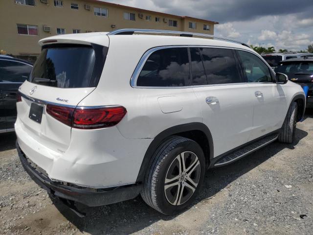 4JGFF5KE7MA490267 - 2021 MERCEDES-BENZ GLS 450 4MATIC WHITE photo 3