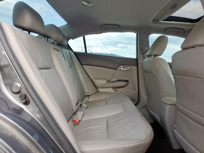 2HGFB2F98CH523760 - 2012 HONDA CIVIC EXL GRAY photo 10