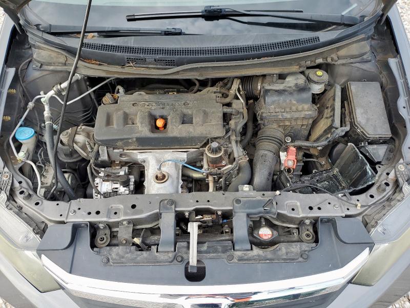 2HGFB2F98CH523760 - 2012 HONDA CIVIC EXL GRAY photo 11