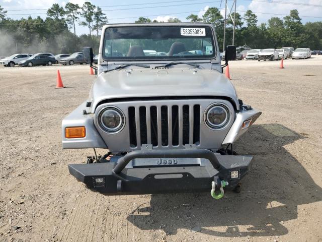 1J4FA49S4YP803927 - 2000 JEEP WRANGLER / SPORT SILVER photo 5