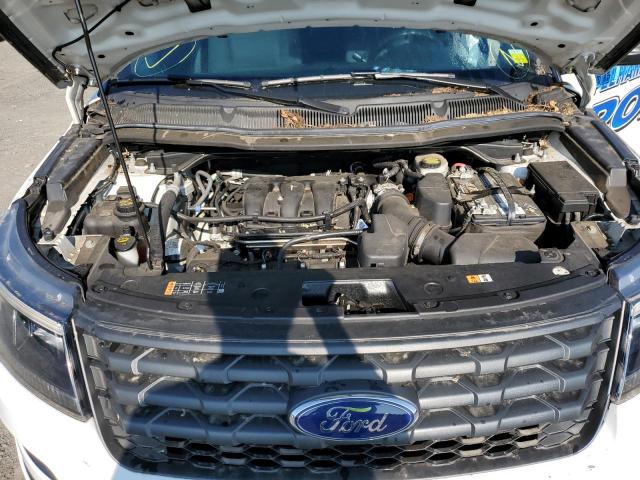 1FM5K8AR3HGD59787 - 2017 FORD EXPLORER POLICE INTERCEPTOR WHITE photo 12