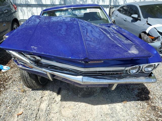 166375L119539 - 1965 CHEVROLET IMPALA  SS BLUE photo 11