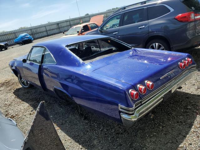 166375L119539 - 1965 CHEVROLET IMPALA  SS BLUE photo 2