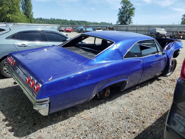 166375L119539 - 1965 CHEVROLET IMPALA  SS BLUE photo 3