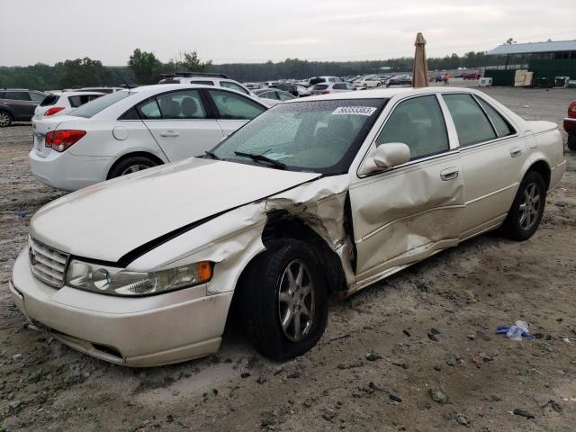 1G6KY54972U286953 - 2002 CADILLAC SEVILLE STS CREAM photo 1