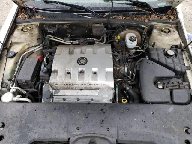 1G6KY54972U286953 - 2002 CADILLAC SEVILLE STS CREAM photo 11