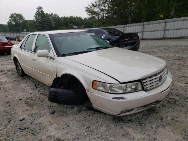 1G6KY54972U286953 - 2002 CADILLAC SEVILLE STS CREAM photo 4