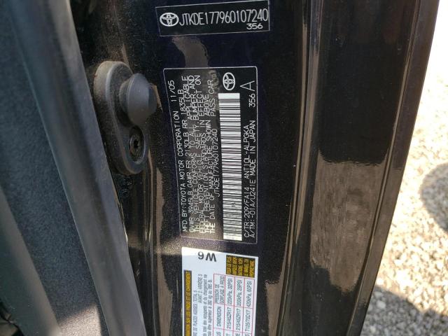 JTKDE177960107240 - 2006 TOYOTA SCION TC 石墨色 照片 13