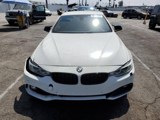 WBA3V7C58EP770604 - 2014 BMW 428 I SULEV WHITE photo 5