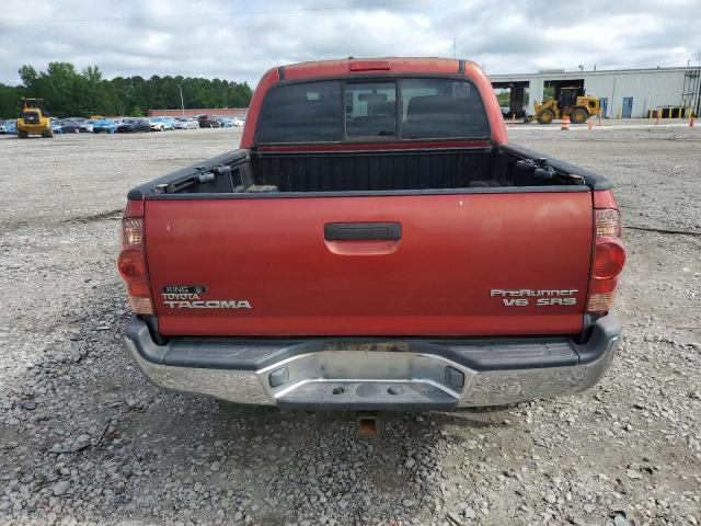 3TMJU62N07M034838 - 2007 TOYOTA TACOMA DOUBLE CAB PRERUNNER RED photo 6