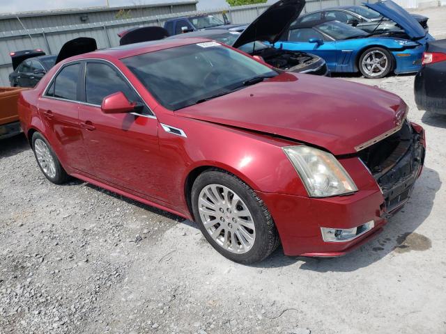 1G6DS5ED7B0163576 - 2011 CADILLAC CTS PREMIUM COLLECTION RED photo 4