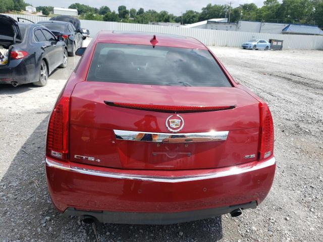 1G6DS5ED7B0163576 - 2011 CADILLAC CTS PREMIUM COLLECTION RED photo 6