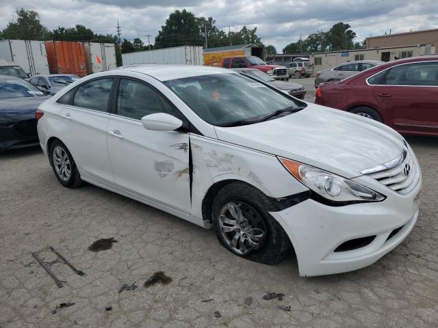 5NPEB4ACXBH185776 - 2011 HYUNDAI SONATA GLS WHITE photo 4