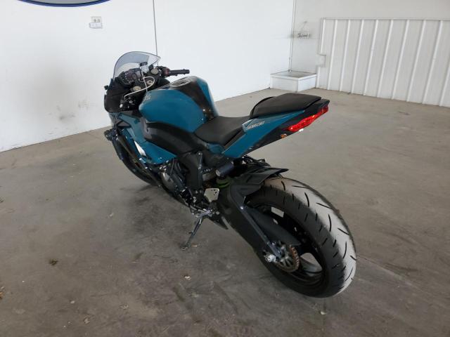 JKBZXJH11MA008345 - 2021 KAWASAKI ZX636 K TEAL photo 3