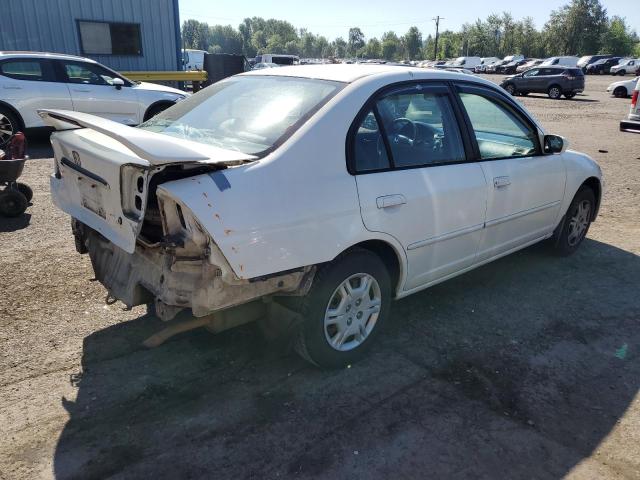 1HGES16532L053397 - 2002 HONDA CIVIC LX WHITE photo 3