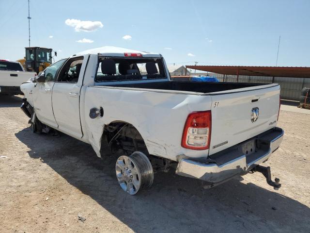 3C6UR5DL7NG386435 - 2022 RAM 2500 BIG HORN/LONE STAR WHITE photo 2
