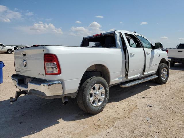 3C6UR5DL7NG386435 - 2022 RAM 2500 BIG HORN/LONE STAR WHITE photo 3